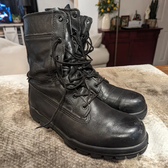 Bates boots. Great moto combat boot . Size 9. Shop Bates Mens Opspeed Tall Waterproof Military Boots  main image 4